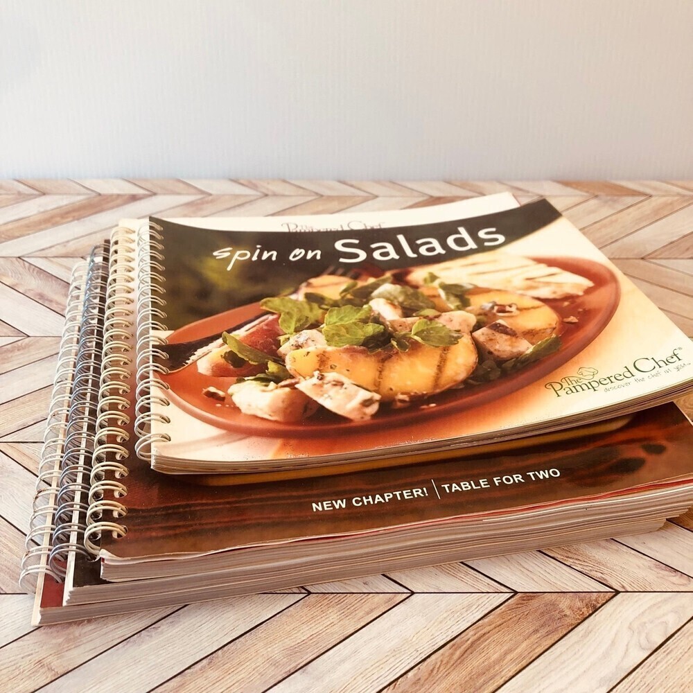 Bundle of Pampered Chef Cookbooks